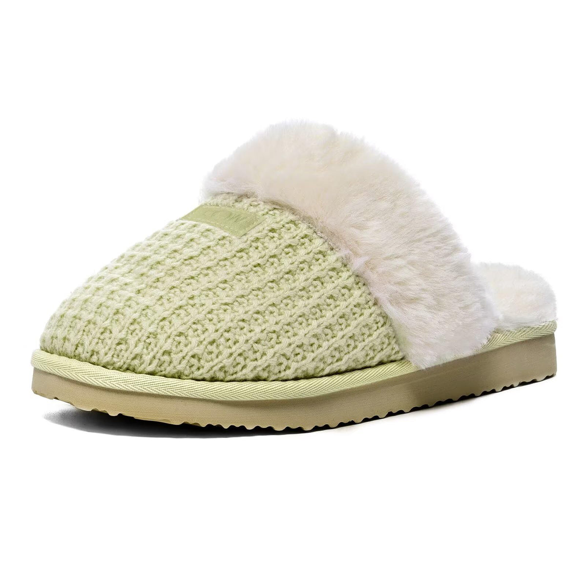OOW Cozy House Slippers for Women with Memory Foam Fuzzy Shoes for Indoor