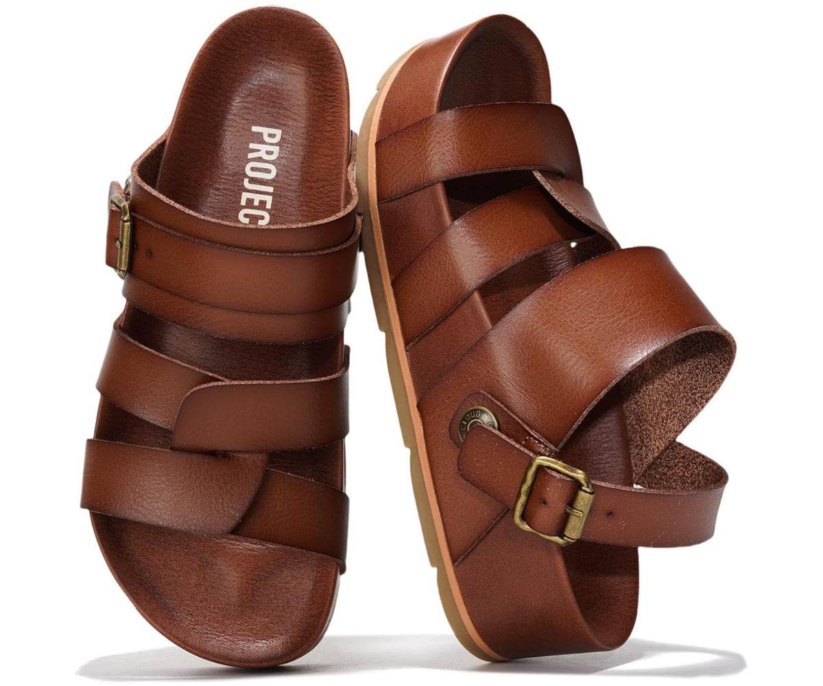 Project Cloud Platform Sandals for Women Strappy Wedges Plush Insole 2026
