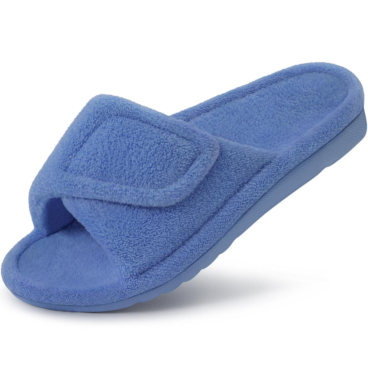 shevalues Orthopedic Slippers for Women with Arch Support Adjustable Open Toe House Shoes for Plantar Fasciitis