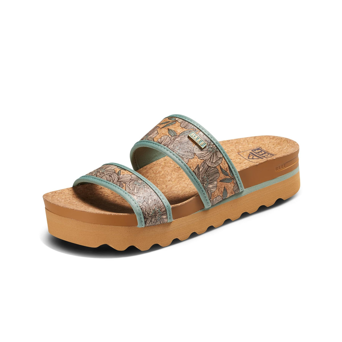 Reef Cushion Vista Hi Womens Platform Fashion Sandal, Arch Support, Ultra Soft Cushion Footbed
