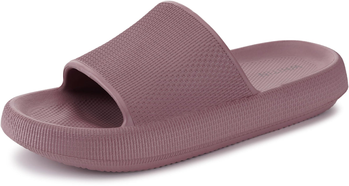 WHITIN Women's Slides with Cushioned Thick Sole Slippers for Home Wear Y13