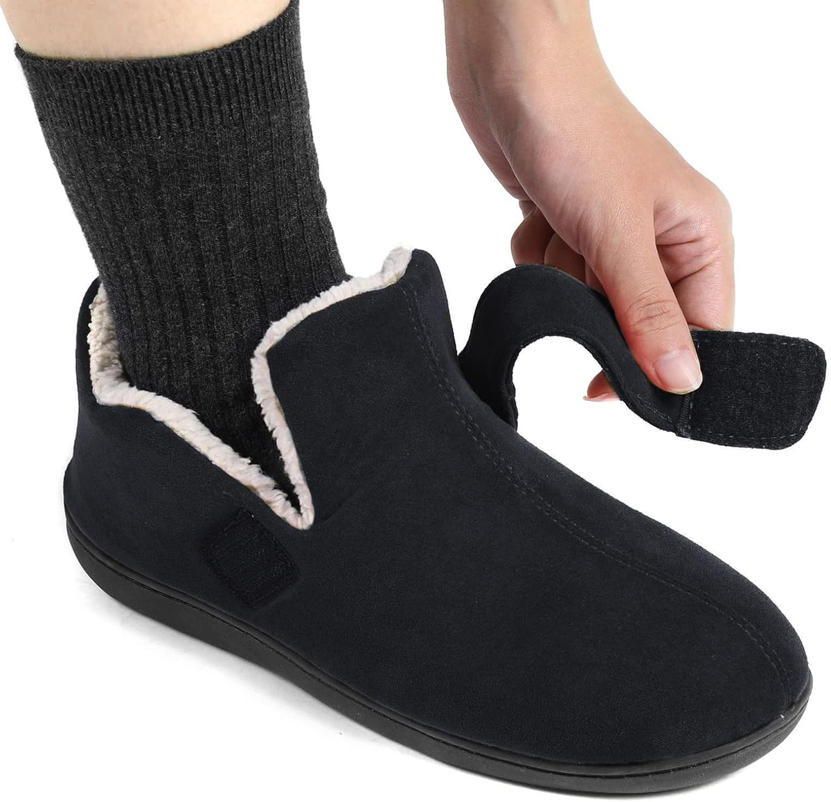 Zizor Women's Adjustable House Shoes Slippers Indoor Outdoor