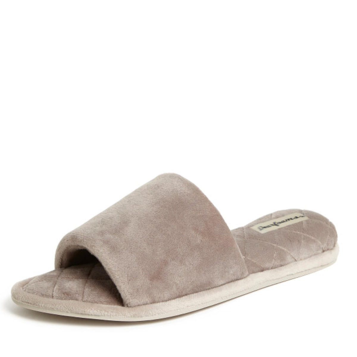 Dearfoams womens Slipper Memory Foam Summer House Shoe Beatrice Terry Slide