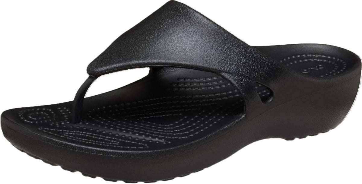 Crocs Womens Kadee Wedge Flip Sandals