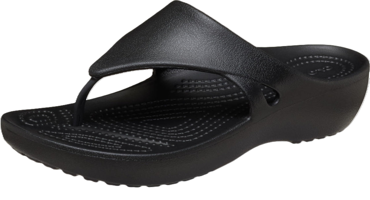 Crocs Womens Kadee Wedge Flip Sandals