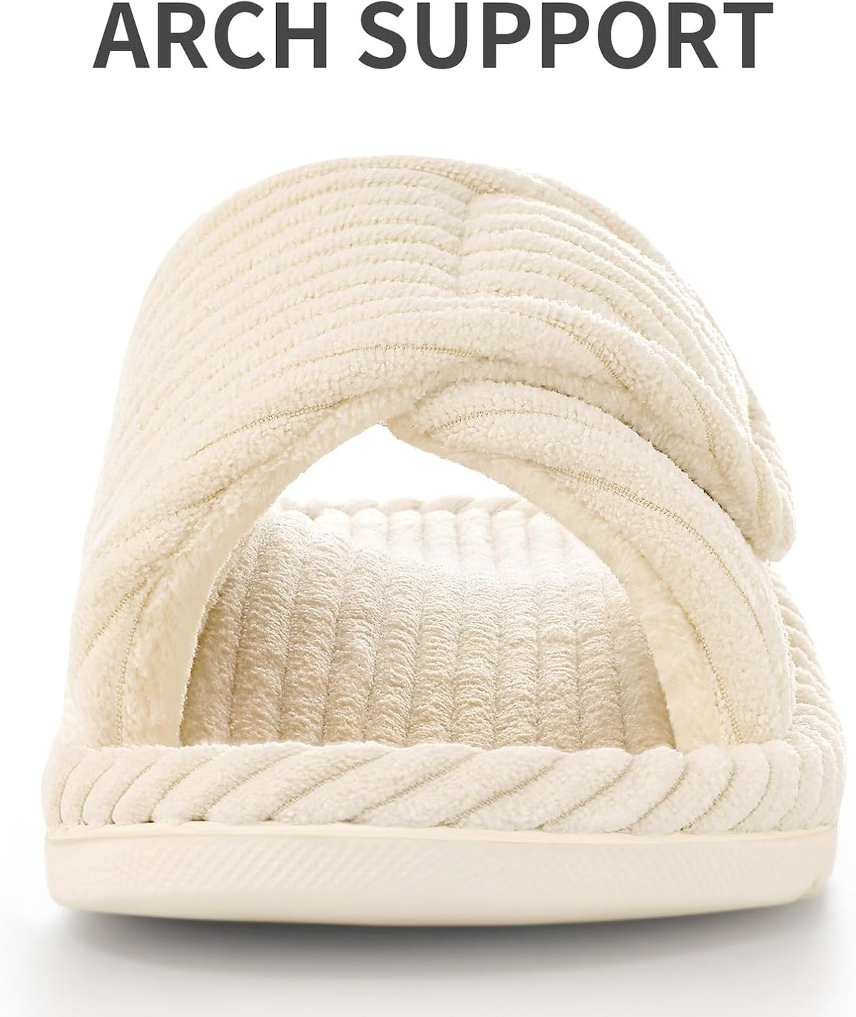 Litfun Orthopedic Slippers for Women Arch Support House Shoes