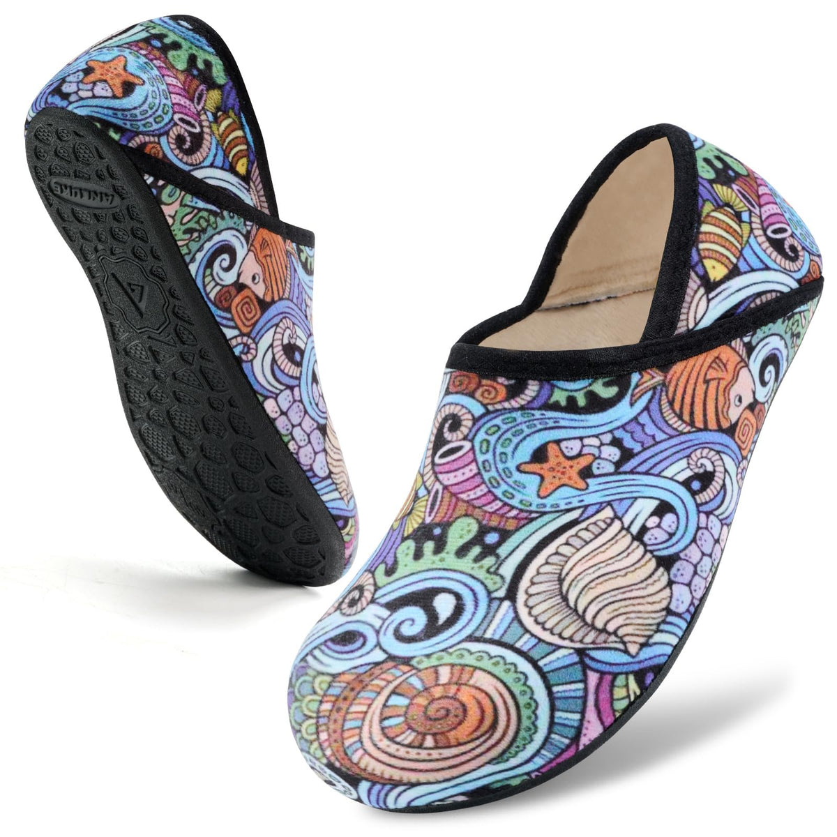 ANLUKE House Slippers for Women Men Fuzzy Socks Indoor/Outdoor