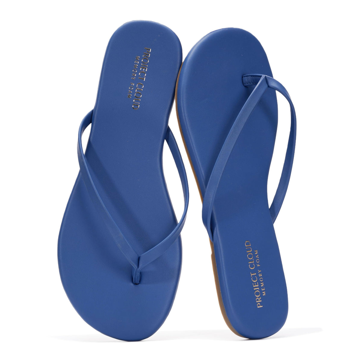 Project Cloud Flip Flops for Women Memory Foam Flats Sandals