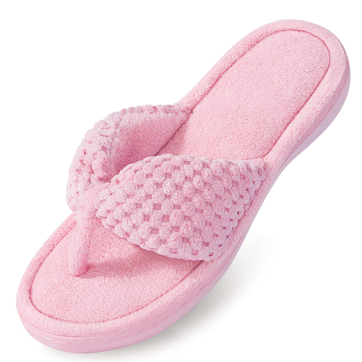 Parlovable Women's Memory Foam Flip Flop Slippers