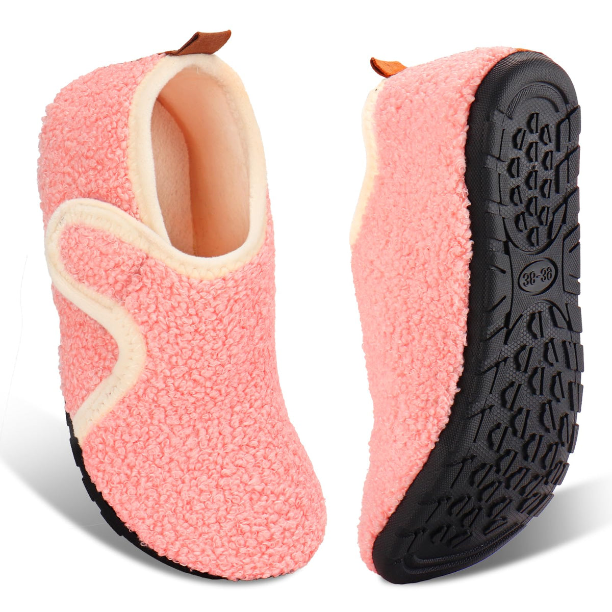 Ibeauti Women Mens House Slippers Barefoot House Shoes Non Slip