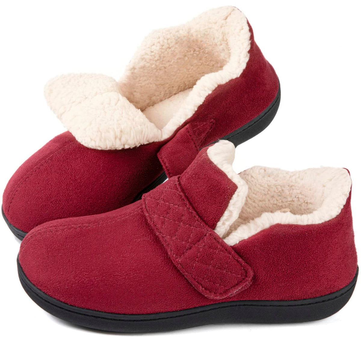 Zizor Women's Adjustable House Shoes Slippers Indoor Outdoor