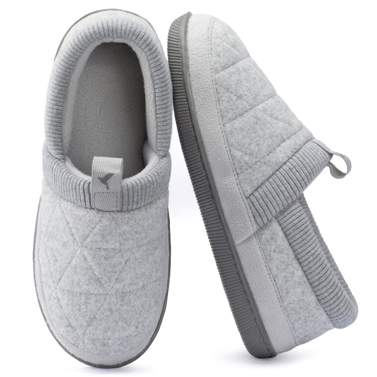 RockDove Women's Knit Cuff Closed Back House Slippers