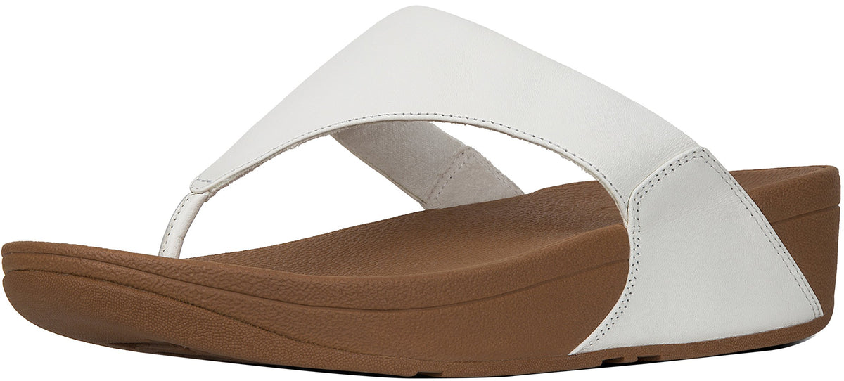 FitFlop Women's Lulu Leather Toe-Post Sandals