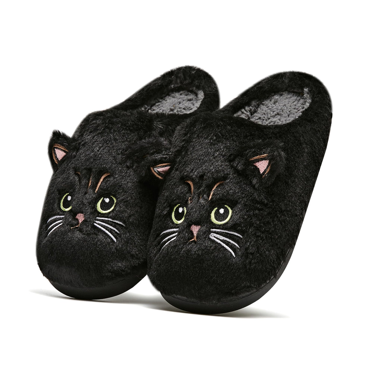 Animal Slippers for Women and Men Fuzzy Memory Foam Non-Slip Warm Indoor