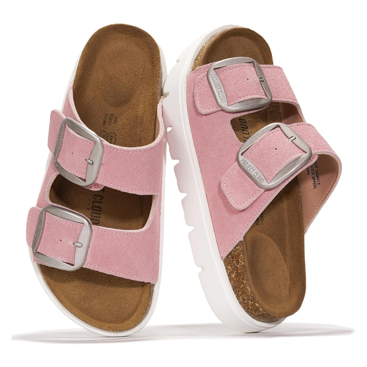 Project Cloud 100% Genuine Leather Platform Sandals Women (Greecechunky)
