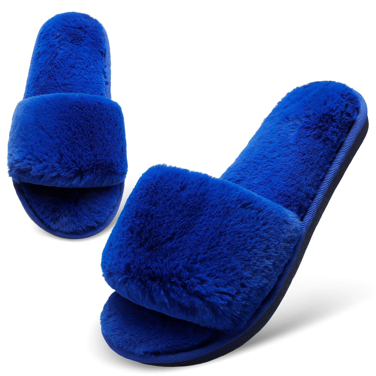 JOINFREE Women's Bedroom Slippers Comfort Four Season Classy Indoor Spa Slide Shoes