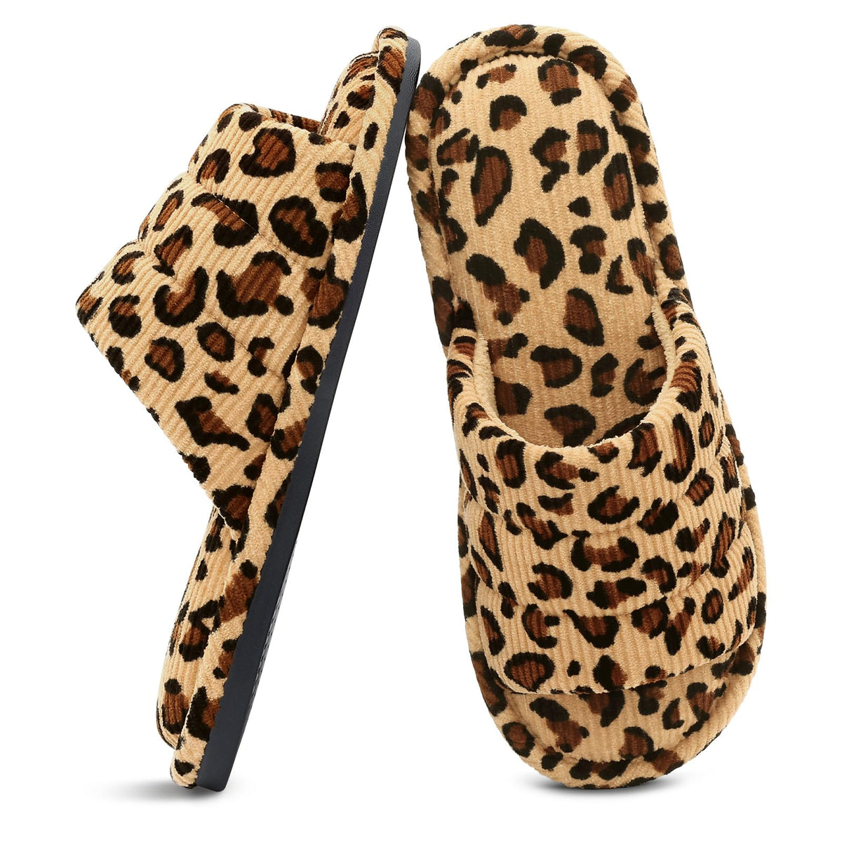 shevalues Summer House Slippers for Women Men Waffle Indoor Slippers