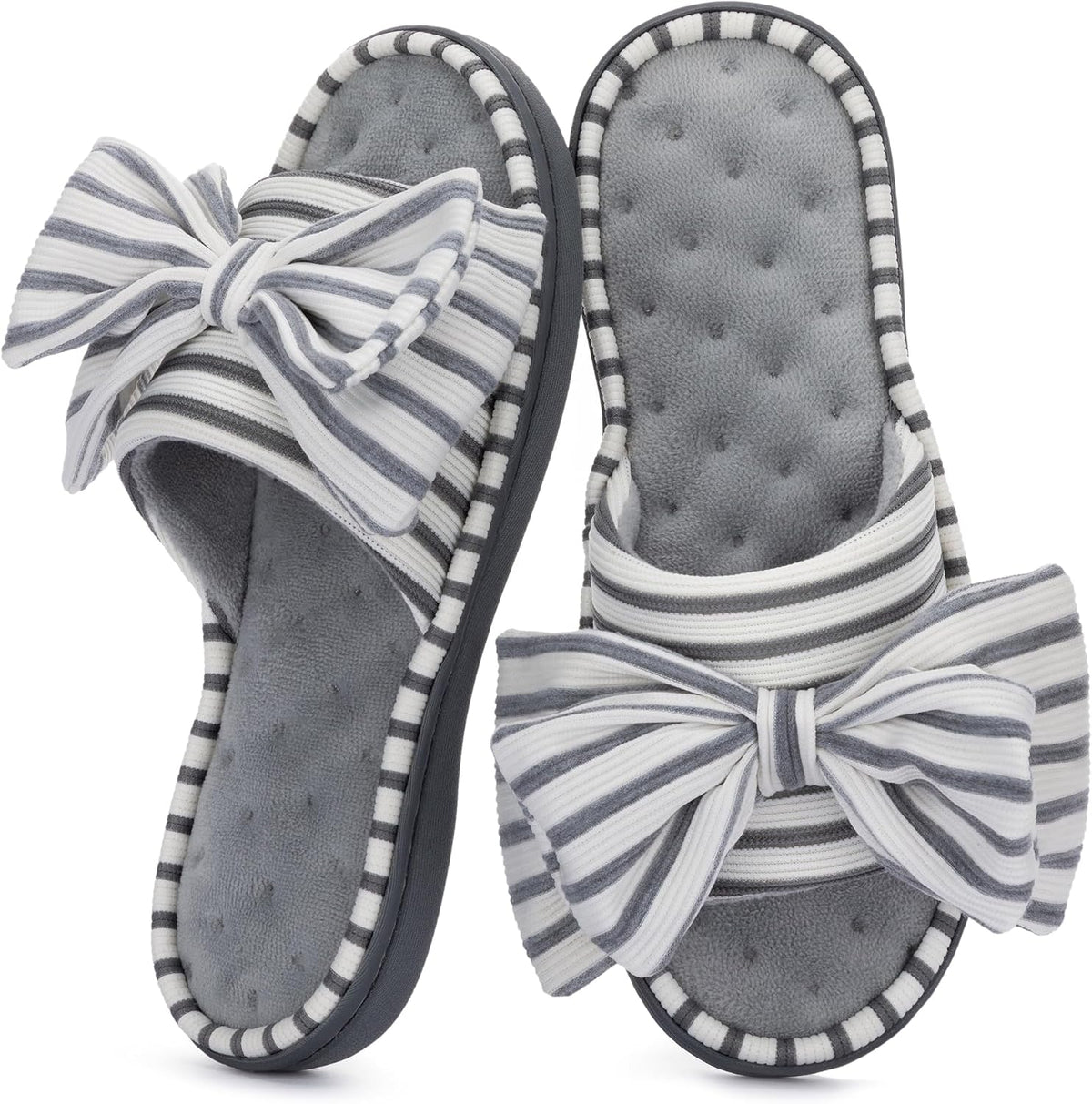 ULTRAIDEAS Women's Open Toe Indoor Outdoor Slippers