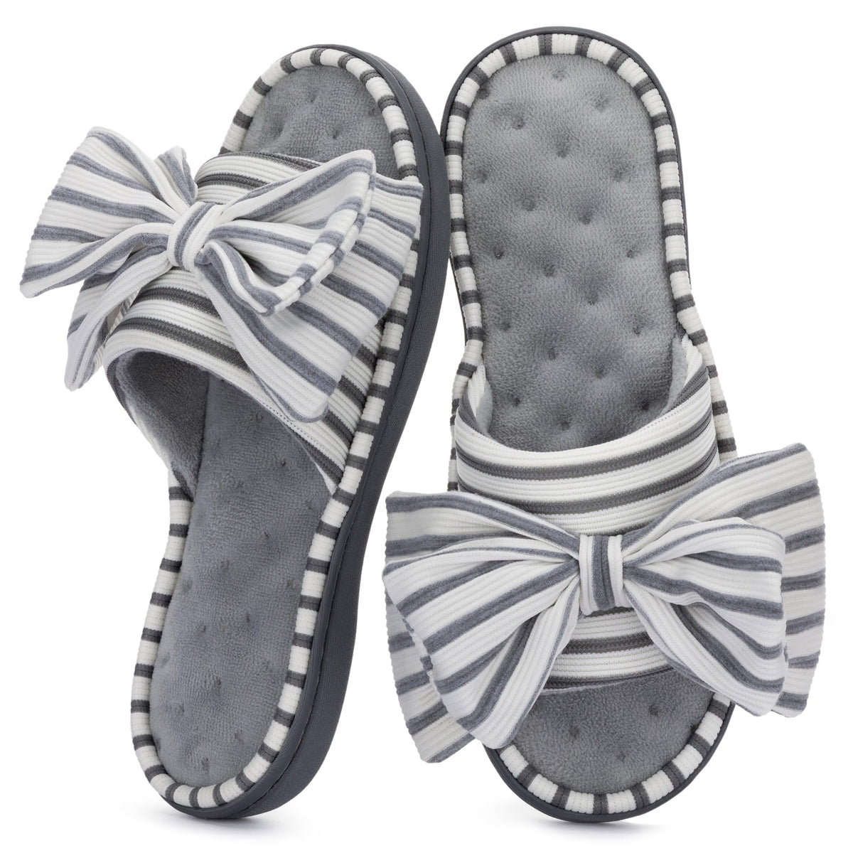 ULTRAIDEAS Women's Open Toe Indoor Outdoor Slippers