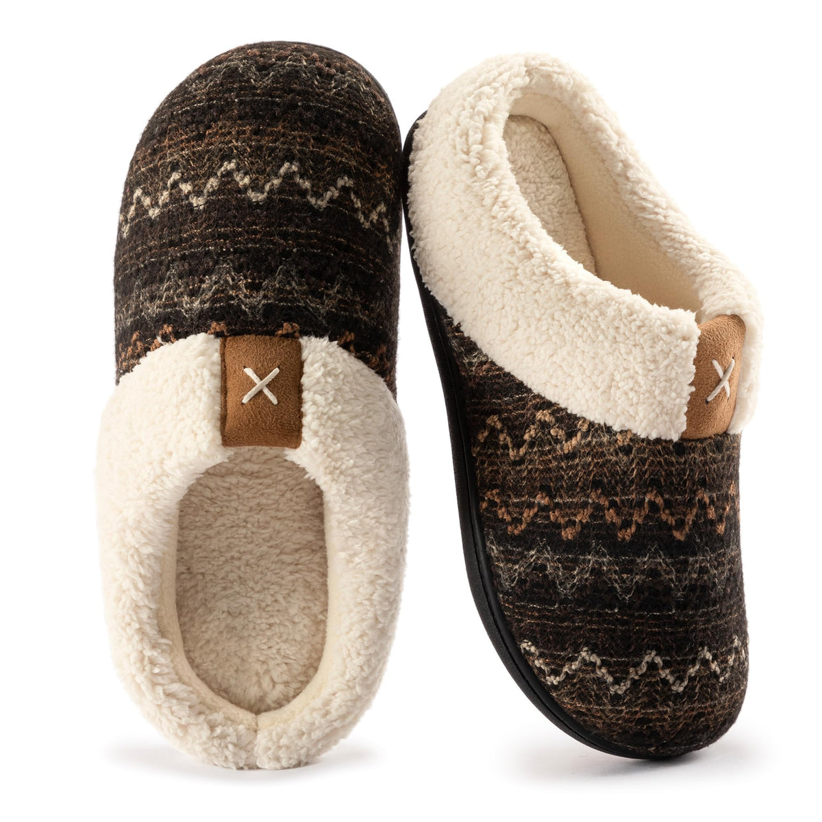 ULTRAIDEAS Women's Indoor Outdoor Slipper Memory Foam