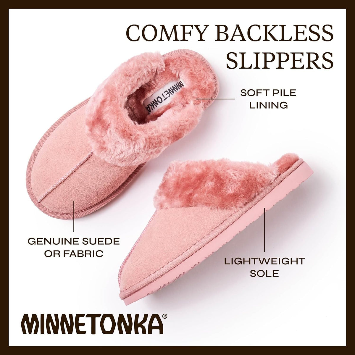 Minnetonka Women's Chesney Scuff Flat