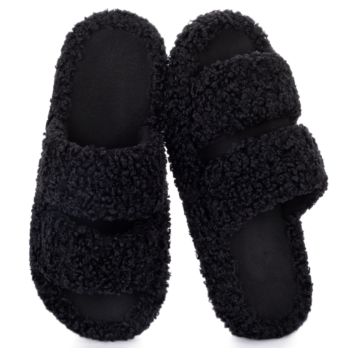 RockDove Women's Pluffie Open Toe Slippers