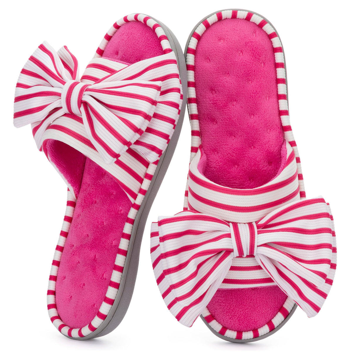 ULTRAIDEAS Women's Open Toe Indoor Outdoor Slippers