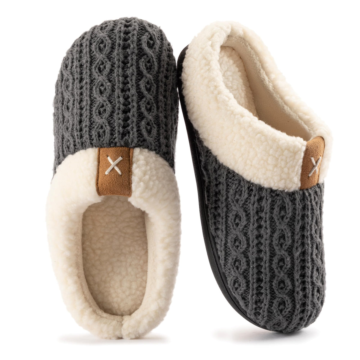 ULTRAIDEAS Women's Indoor Outdoor Slipper Memory Foam