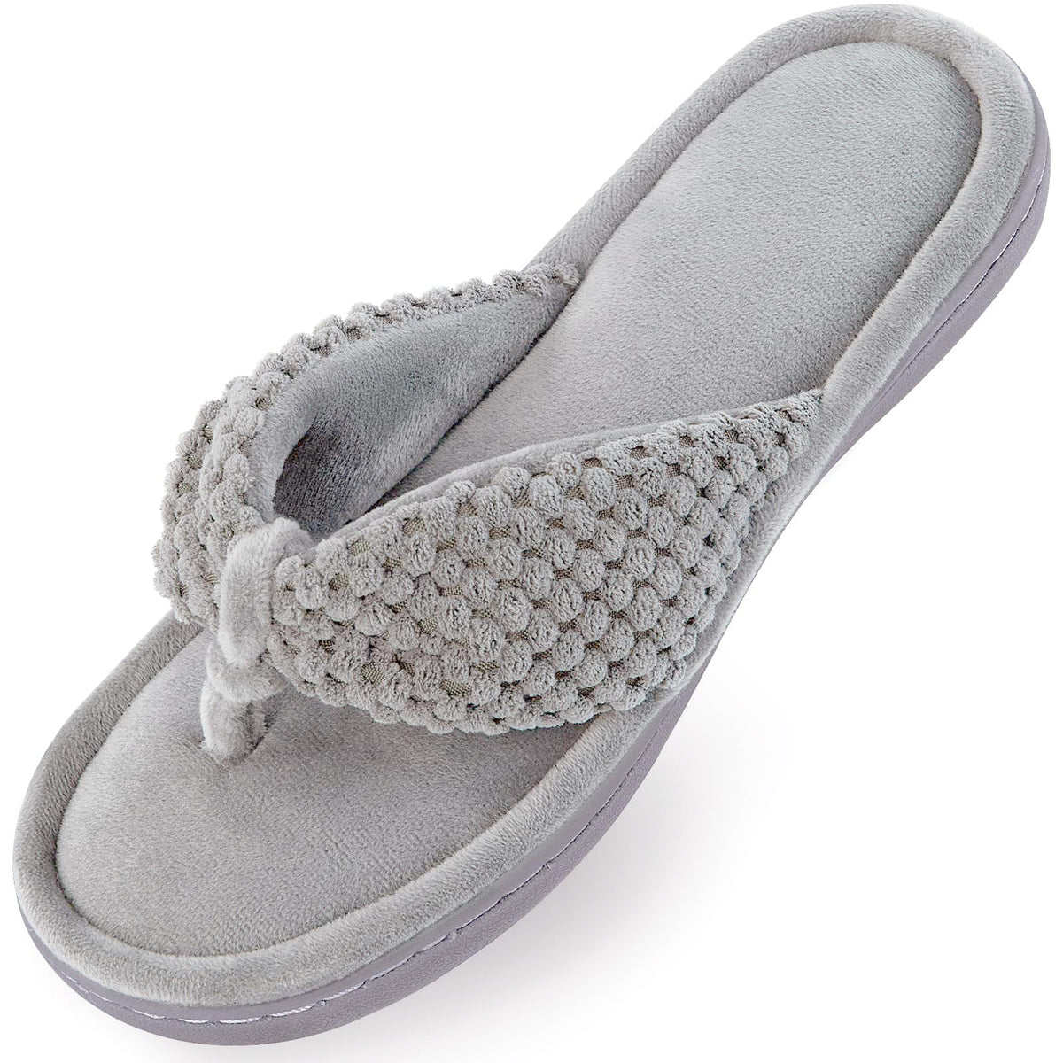 Parlovable Women's Memory Foam Flip Flop Slippers