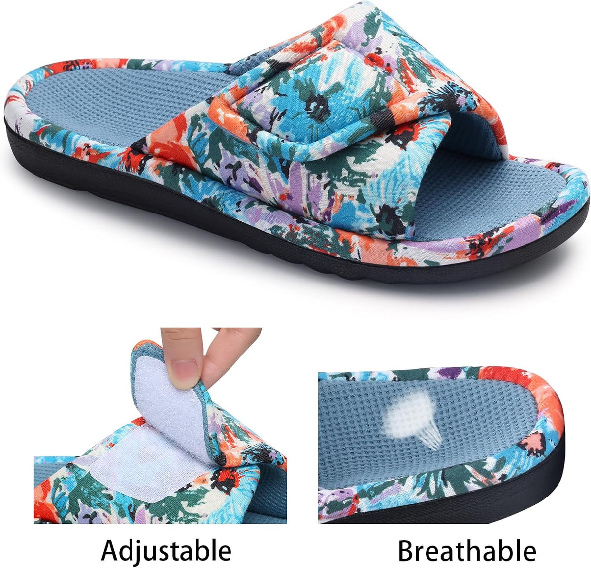 Women's Orthopedic Summer Slippers with Arch Support for Plantar Fasciitis