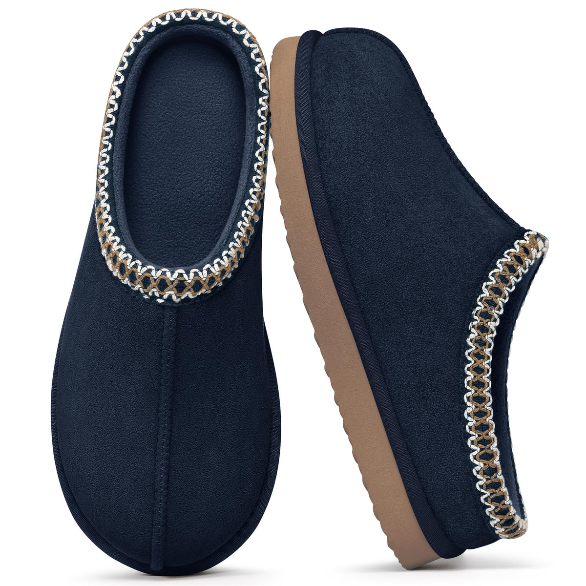 Litfun Memory Foam Fuzzy Slippers for Women House Shoes Indoor Outdoor