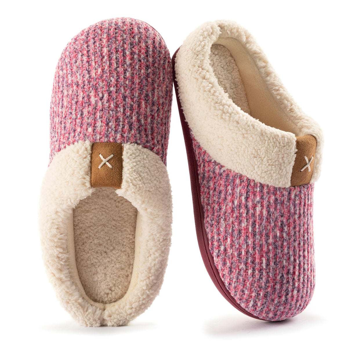 ULTRAIDEAS Women's Indoor Outdoor Slipper Memory Foam