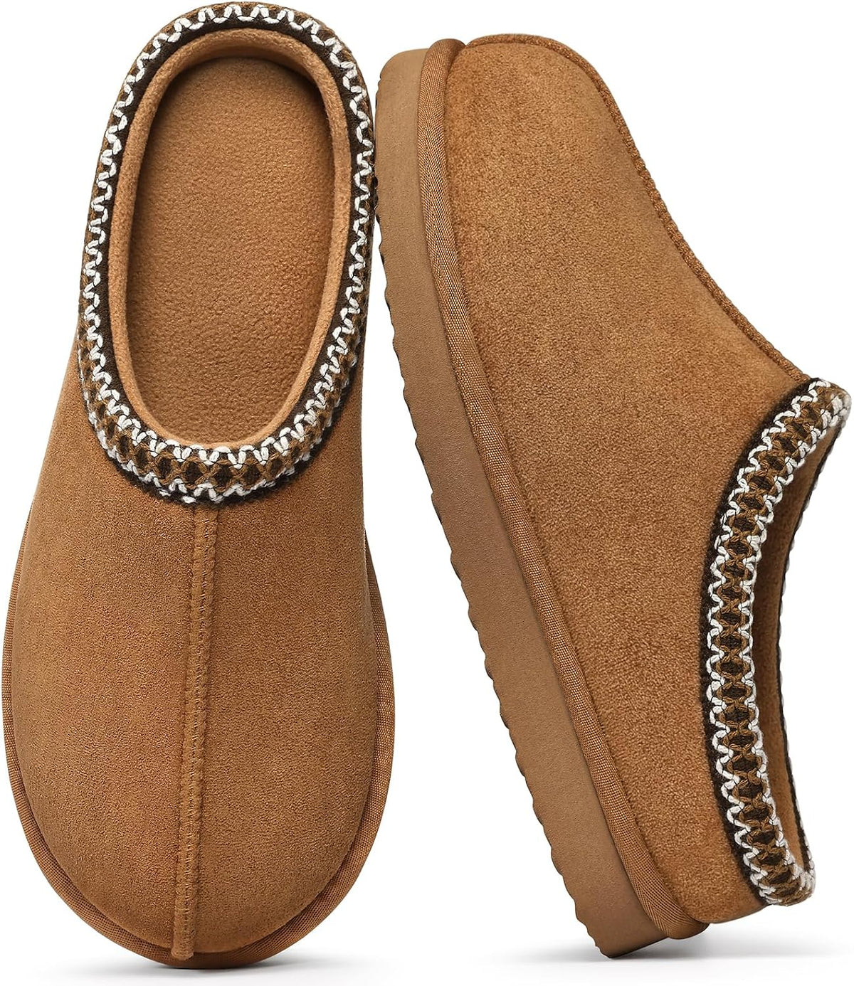 Litfun Memory Foam Fuzzy Slippers for Women House Shoes Indoor Outdoor