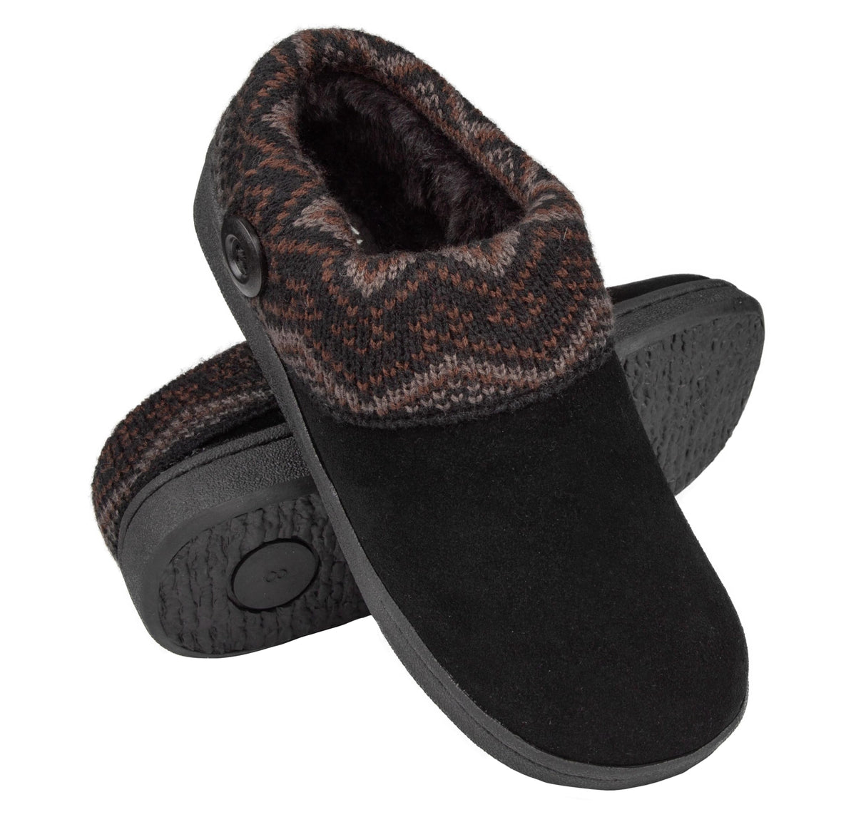 Clarks Women's Knit Scuff Slipper
