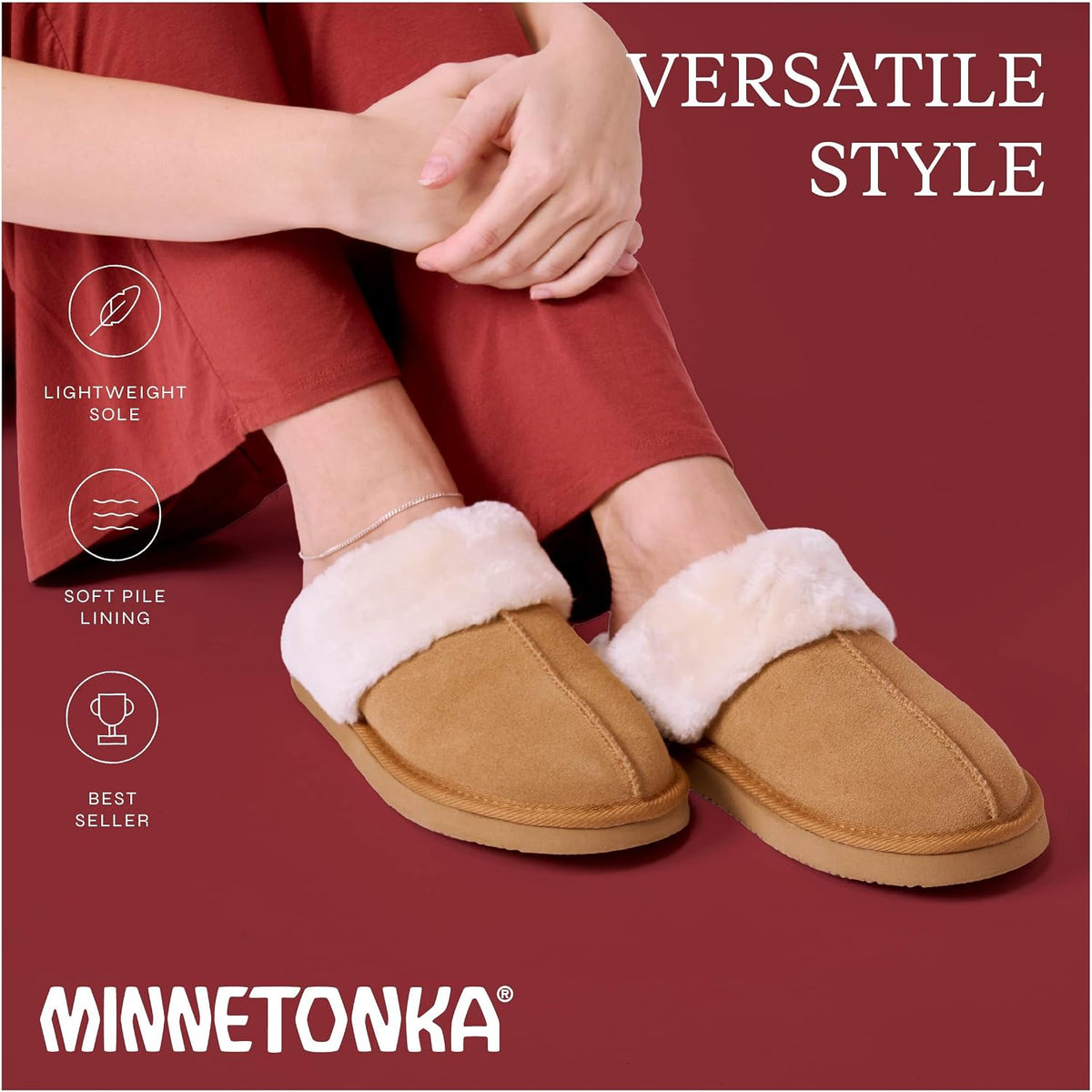 Minnetonka Women's Chesney Scuff Flat