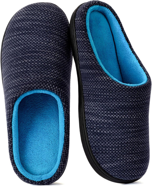 RockDove Womens Birdseye Knit Memory Foam Slippers