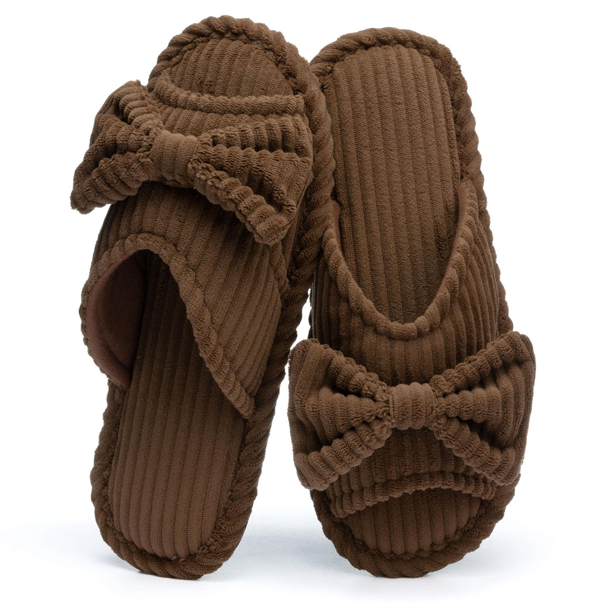 GOEWY Cute Slippers for Women Indoor with Bow Open Toe Summer Shoes