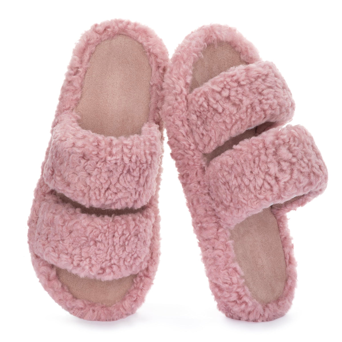 RockDove Women's Pluffie Open Toe Slippers
