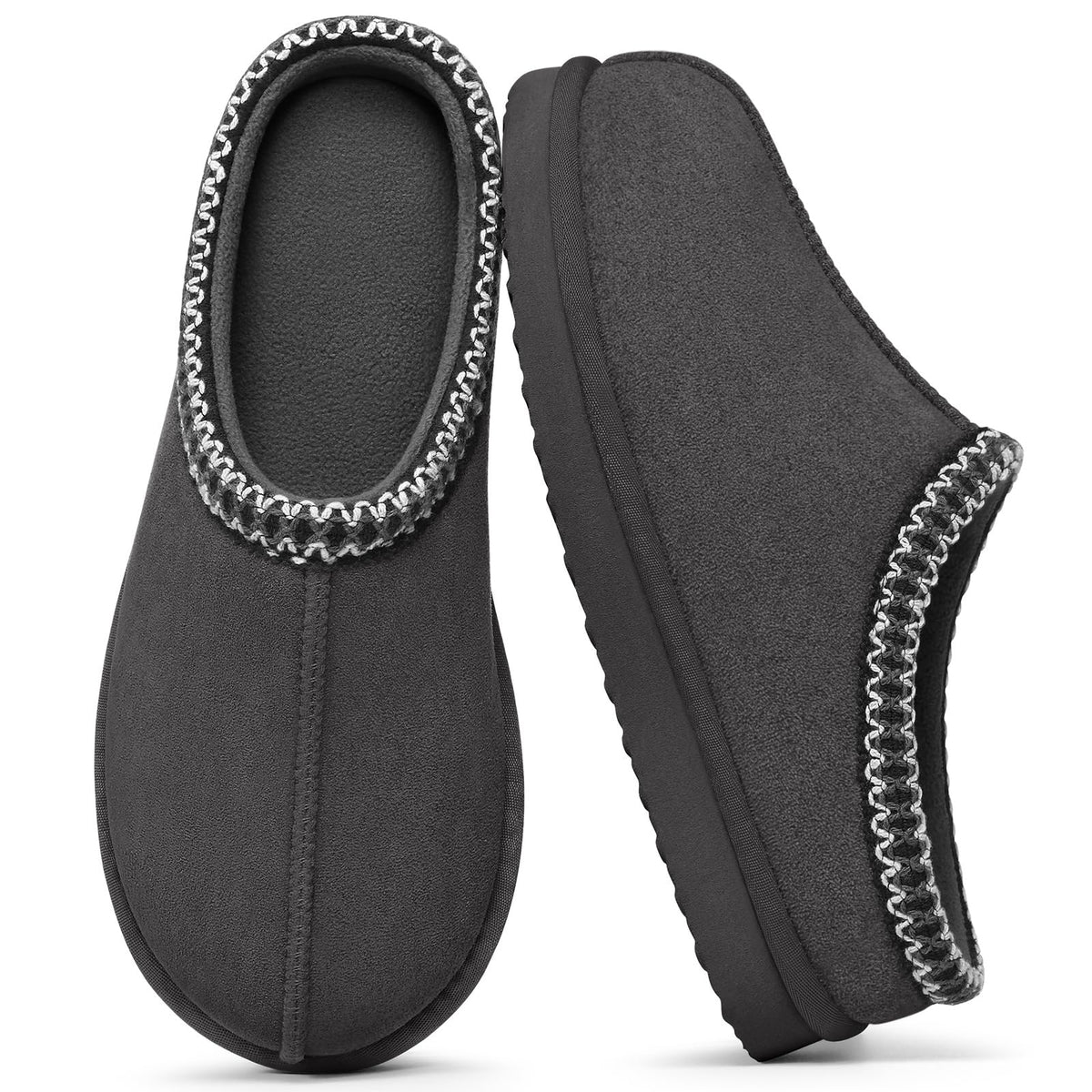 Litfun Memory Foam Fuzzy Slippers for Women House Shoes Indoor Outdoor