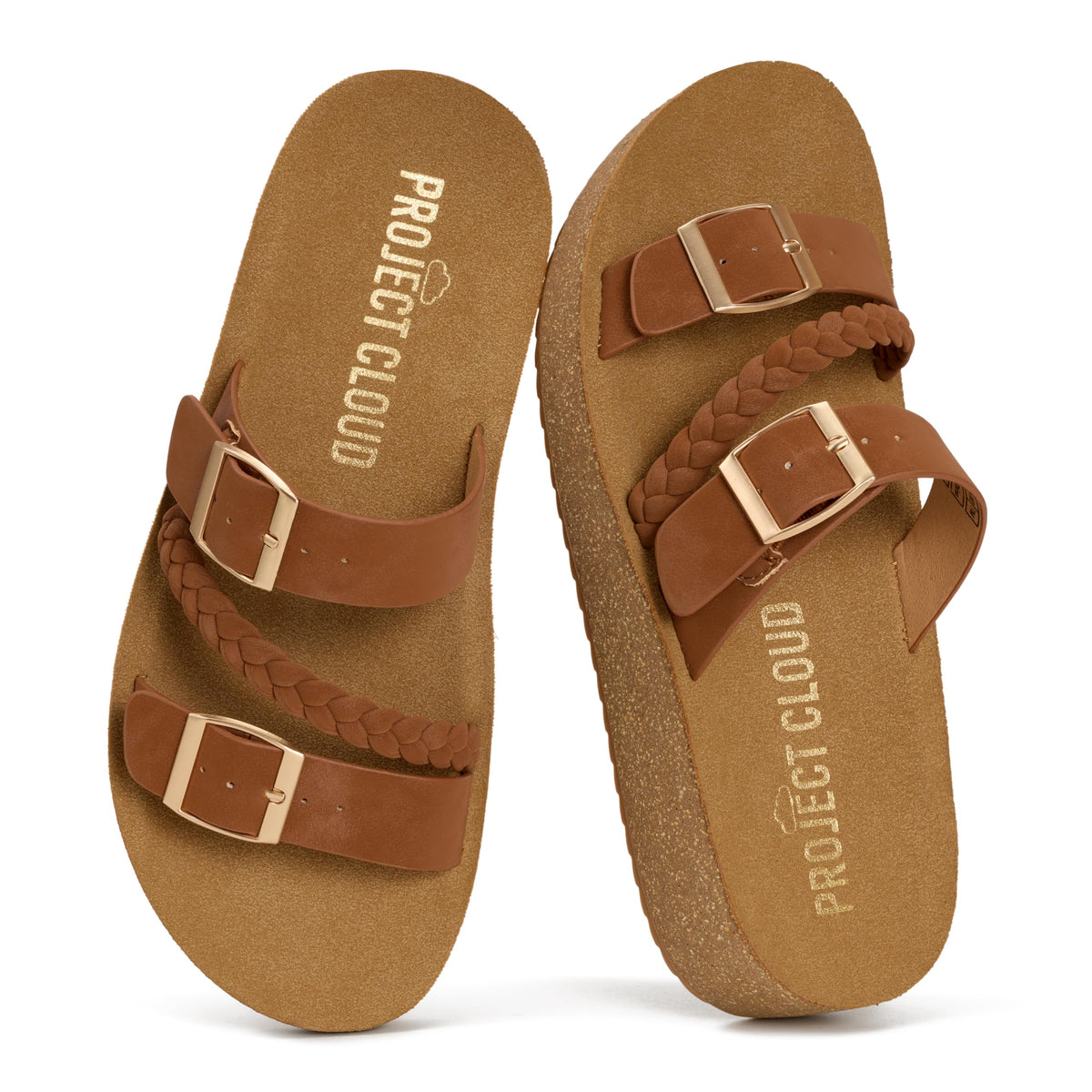 Project Cloud Comfortable Womens Sandals Platform Sandals for Women