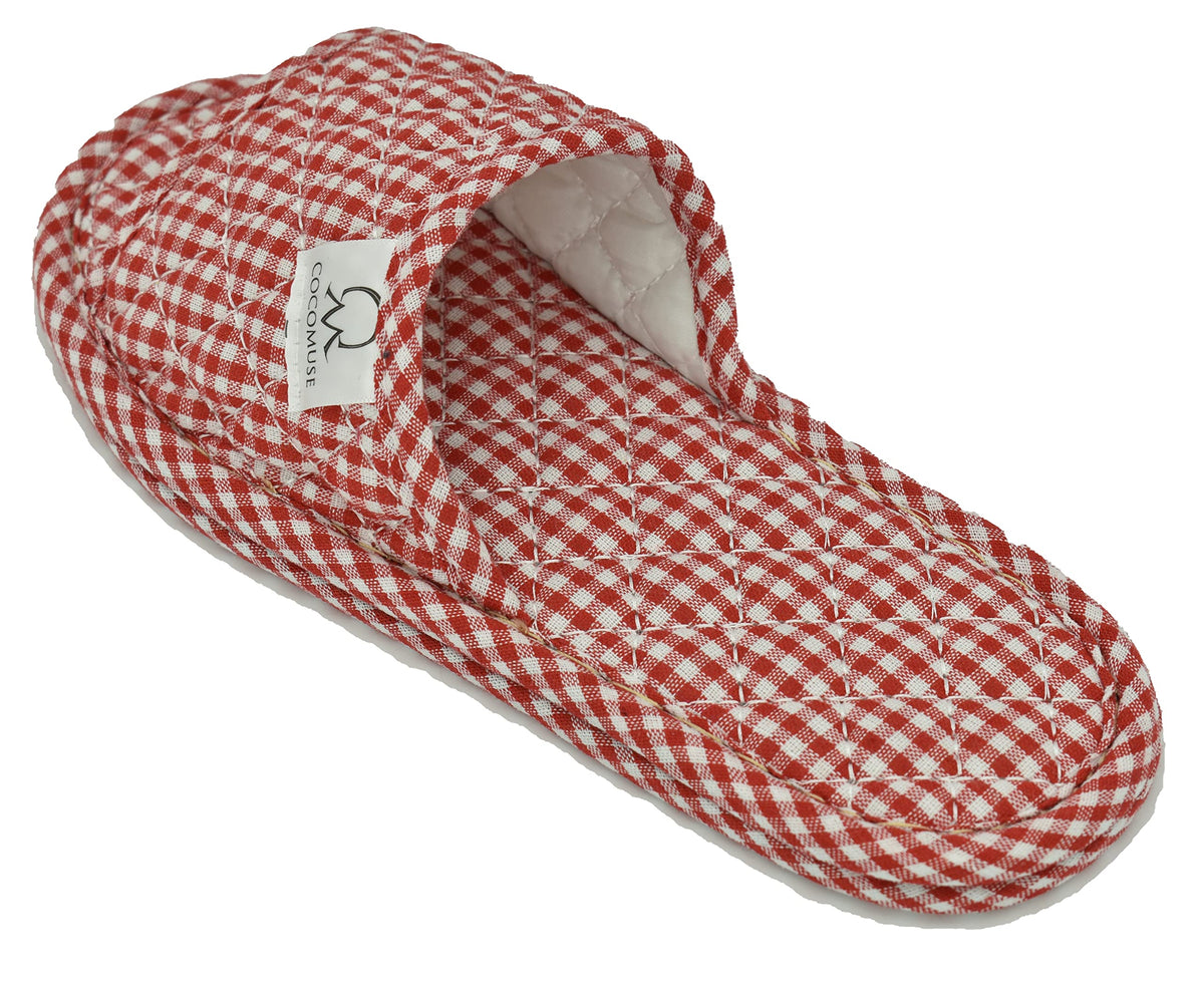 Ultralight Soft Indoor Open Toe Cotton linen Slippers Absorb Sweat Cloth Bottom House Slippers