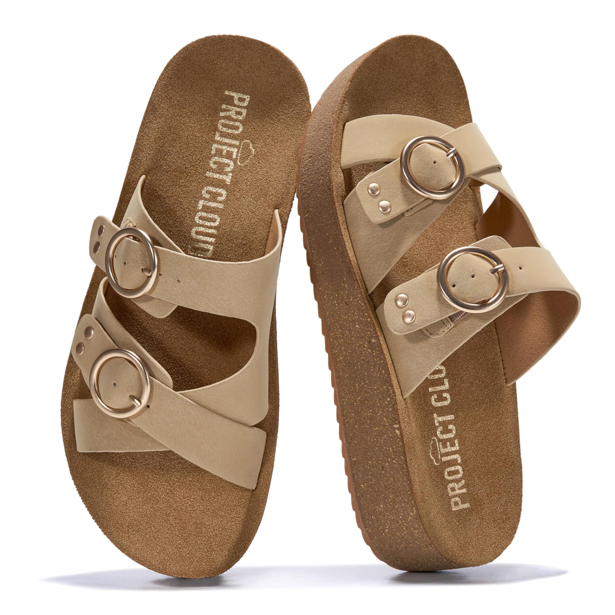 Project Cloud Comfortable Womens Sandals Platform Sandals for Women