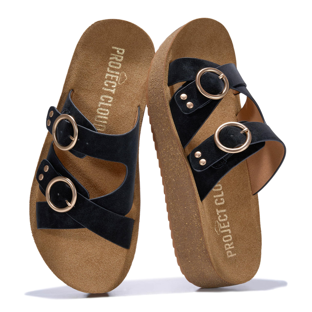 Project Cloud Comfortable Womens Sandals Platform Sandals for Women