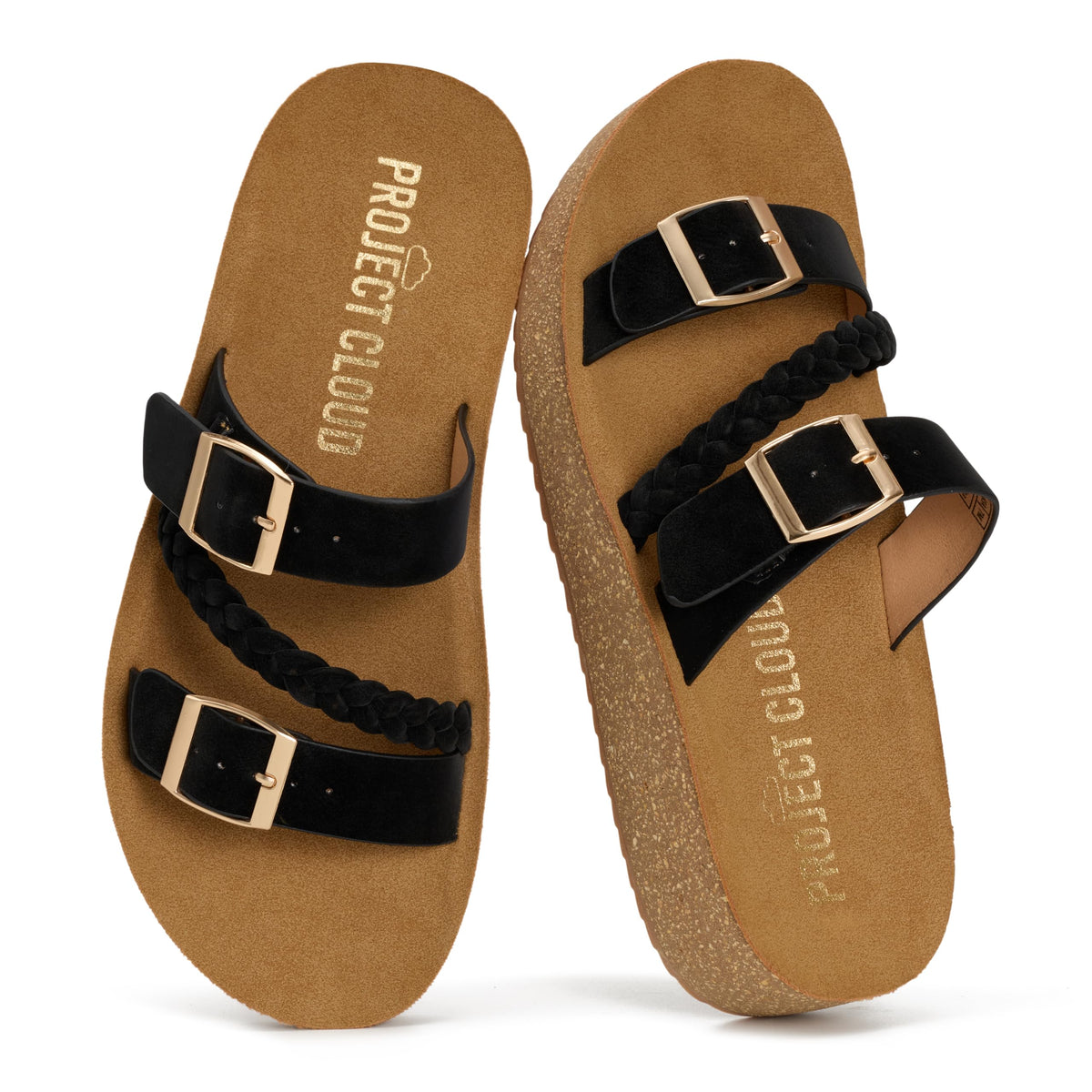 Project Cloud Comfortable Womens Sandals Platform Sandals for Women